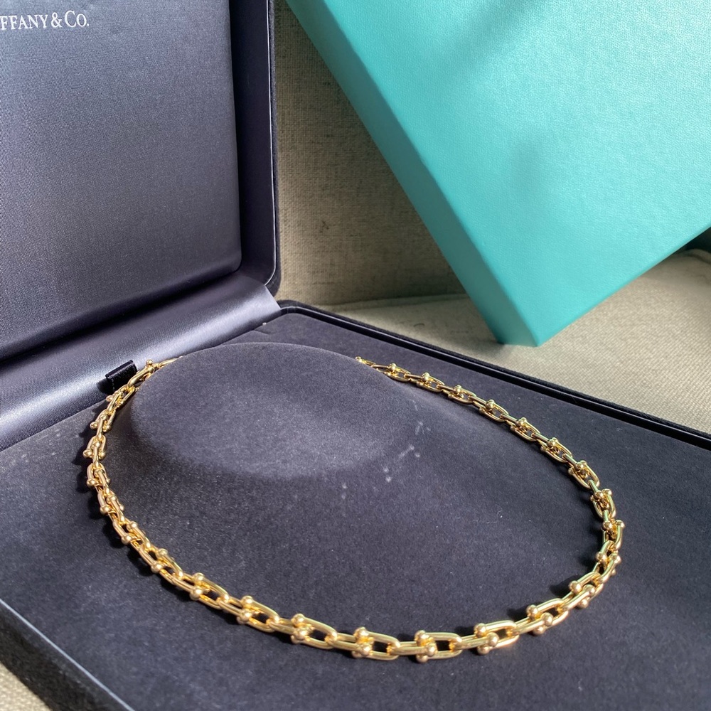 Brand NEW Tiffany HardWear Medium Link Necklace
in Yellow Gold - Picture 12 of 12